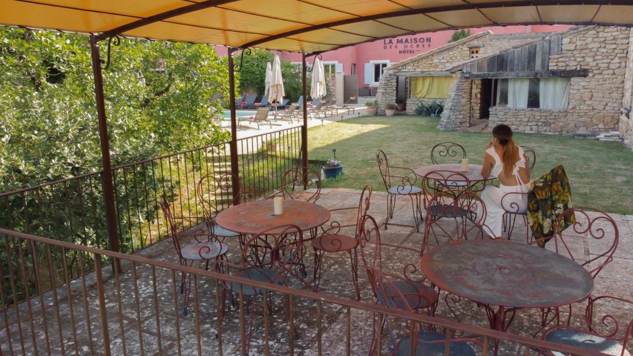 La Maison Des Ocres - Provence Roussillon en Isere Exterior foto